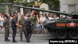 Військовий парад у окупованому Севастополі, 24 червня 2020 року