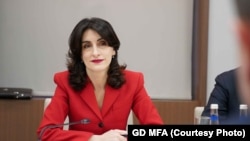 მაკა ბოჭორიშვილი, „ქართული ოცნების“ მთავრობის საგარეო საქმეთა მინისტრი.