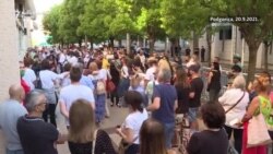 Podgorica: Protest zbog 'anticrnogorskih kadrova' u kulturi Podgorica: Protest zbog 'anticrnogorskih kadrova' u kulturi