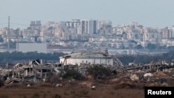 განადგურებული ნაგებობები ღაზის სექტორში