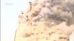 Dozens Injured As Blazing Building Collapses In Tehran Dozens Injured As Blazing Building Collapses In Tehran