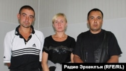 "Лагълъудаса" эркен гьарурал Сергей, Олеся ва Вадим. Сентябрь2013