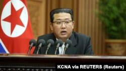 Lideri i Koresë së Veriut, Kim Jong Un.