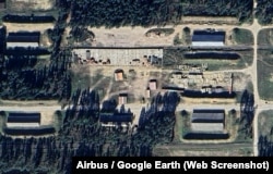 51-й арсенал ГРАУ, сентябрь 2024 года, спутниковый снимок Google Earth