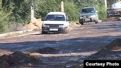 Благовещенск. Дороги ждут ремонта.