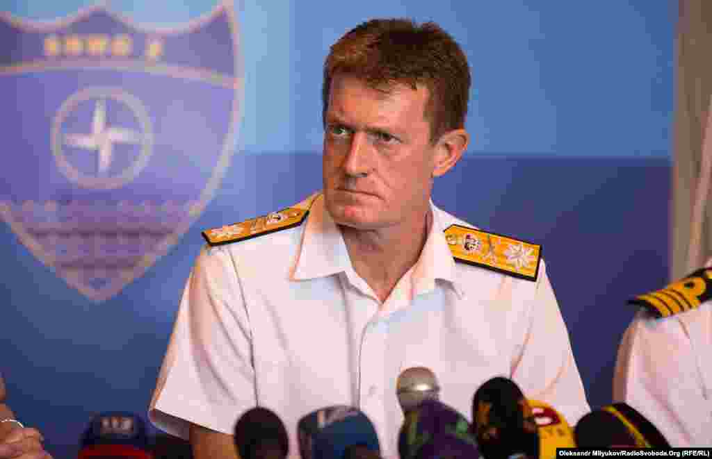 Командир похода SNMG2 в Черном море, коммандор Джеймс Морли: «Наша общая задача – сохранить безопасность в Черном море»