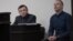 Слева-направо: адвокат Александр Клюкин и его подзащитный Виталий Мельник.