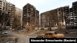 Мариуполь, Украина. 30 марта 2022 года