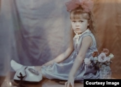 Мария Пономаренко в детстве