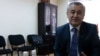 Ata-Meken chief Omurbek Tekebaev at his Bishkek headquarters: "Nobody is taking us seriously yet." 
