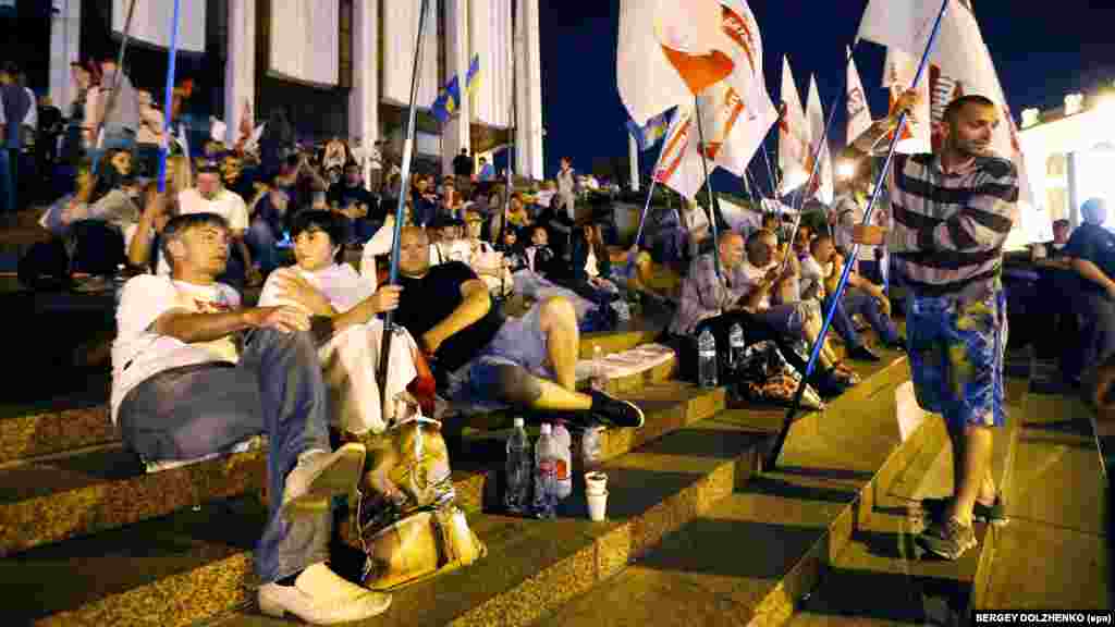 Другий день «Мовного майдану». Київ, 4 липня 2012 року