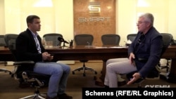 Директор із ризиків і безпеки Smart Holding Іван Герасимович з журналістом Олександром Чорноваловим