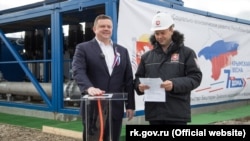 Экс-вице-премьер российского правительства Крыма Евгений Кабанов и экс-министр строительства и архитектуры Михаил Храмов