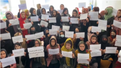 Afghan Women Move Protests To Social Media To Evade Violent Taliban Response Afghan Women Move Protests To Social Media To Evade Violent Taliban Response