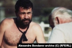 Александр Бондарев и Ежи Кавалерович на съёмочной площадке