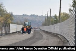 Підготовка КПВВ у місті Щастя