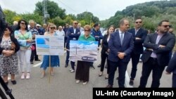 Blokada puta Ulcinj, 15. maja 2025.