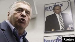 Liberal Democratic Party of Russia (LDPR) leader Vladimir Zhirinovsky