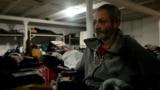 A homeless man in a shelter the government might close