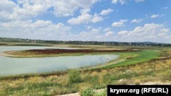 Тайганское водохранилище. Крым, август 2025 года