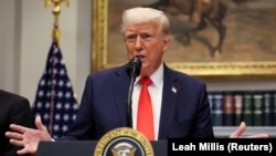 Прэзыдэнт ЗША Дональд Трамп