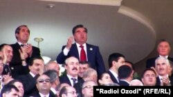 Раисҷумҳури Тоҷикистон дар Наврӯзгоҳи Душанбе