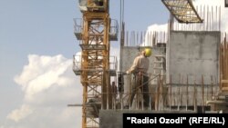 Маҳалли сохтмони "Манзили дастрас" дар шаҳри Душанбе