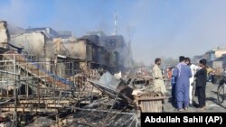 Биноҳои вайрон ва сокинони сарсон – Вазъ дар шаҳрҳои зери назорати Толибон. АКС