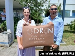 Sa protesta organizovanog 30.maja 2025.zbog mogućeg klizišta na Spasu