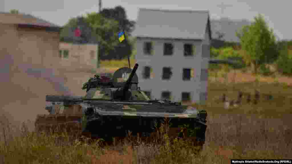 Розвідка поблизу позицій умовного «противника»