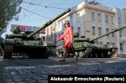 Донецк накануне Дня Победы