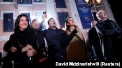 Сторонники Саломе Зурабишвили, Тбилиси, 28 ноября 2018 года