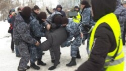 Dozens Detained As Police Block Opposition Rallies in Kazakhstan Dozens Detained As Police Block Opposition Rallies in Kazakhstan