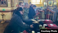 Прощание с детьми в храме Юрюзани