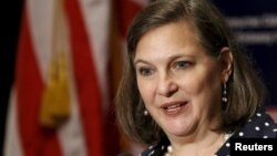 Заступник держсекретаря США Вікторія Нуланд: США готові розглянути питання про більше залучення Києва до переговорного процесу щодо Донбасу