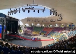 Спектакль в театре «Артека» летом 2021 года