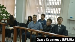 Сергей Беспалов в зале суда
