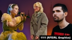 Комбинированное фото – Монеточка, Наоко, Noize MC